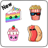 how to draw foods icon