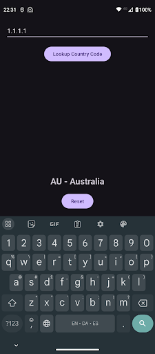 IP2CC Screen 2