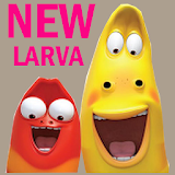 Larva Sticker & Video icon