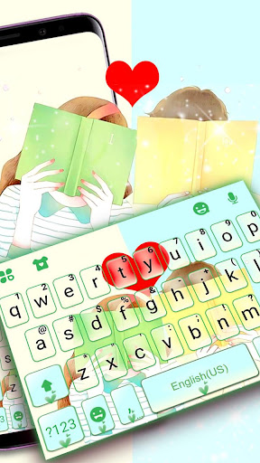 Couple Love Story Keyboard The Screen 2