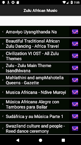 Imágen 4 Zulu African Music android