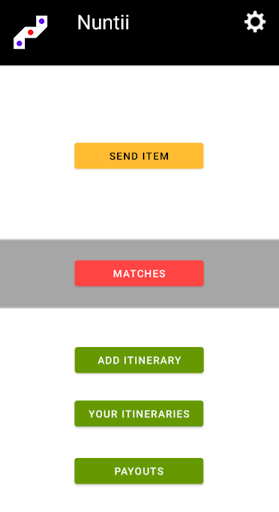 Android application Nuntii screenshort