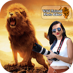 Cover Image of Download Wild Animal Photo Editor - Cut  APK