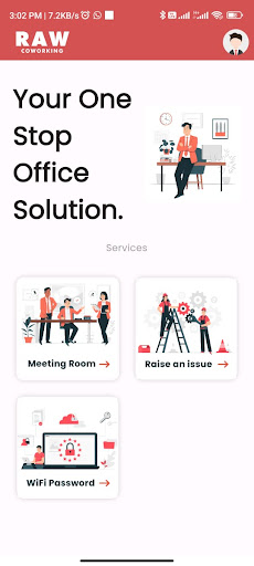 RAW Coworking Screen 2