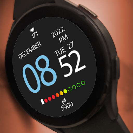 Digital Watch Face Key 009 Screen 3