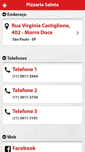 Pizzaria Saleta Morro Doce Screen 3