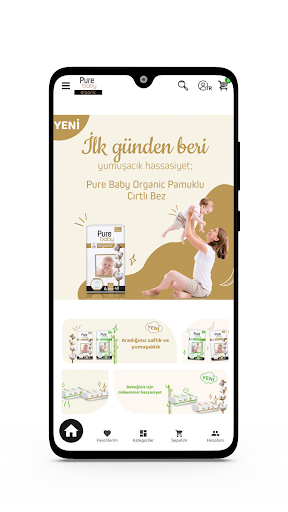 Android application Pure Baby screenshort