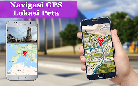 GPS Navigasi & Peta Arah