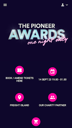 Android application Co-op Pioneer Awards screenshort