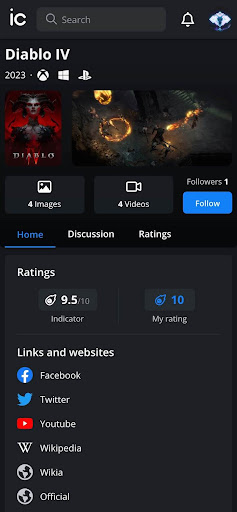 Indicator: Your Gaming Profile Screen 2