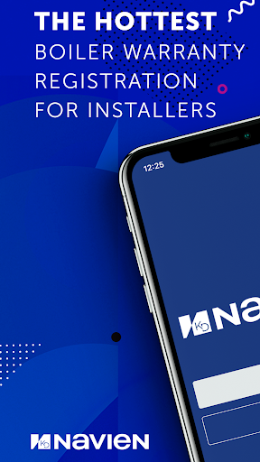 Android application Navien Warranty Registration screenshort