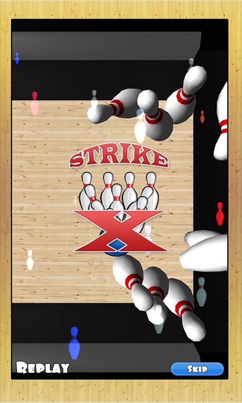 Android application Bowling 3D screenshort