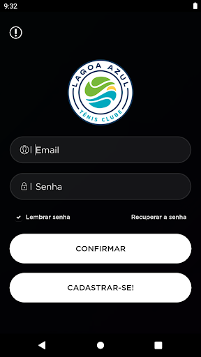 Android application LAGOA AZUL TÊNIS CLUBE screenshort