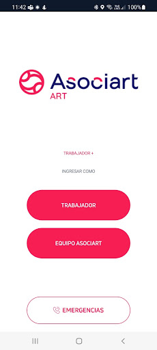 Android application Trabajador + screenshort