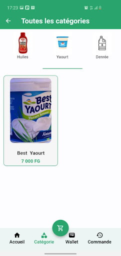 Android application CCG-GUINEE screenshort