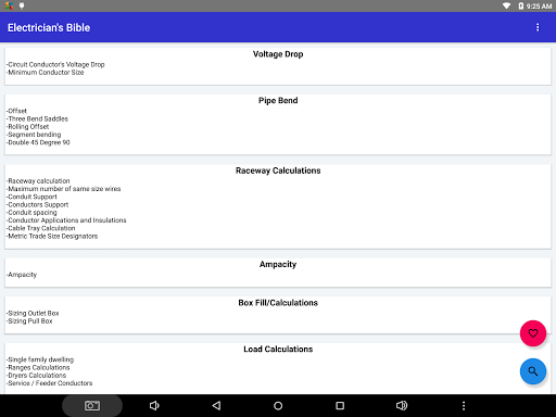 Electrician's Bible screenshot 8