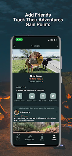 Campside Social Screen 3