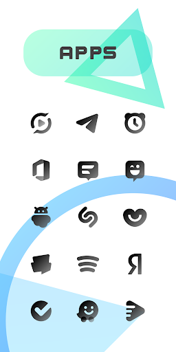 CHIC DARK Icon Pack Screenshot 4 - AppWisp.com