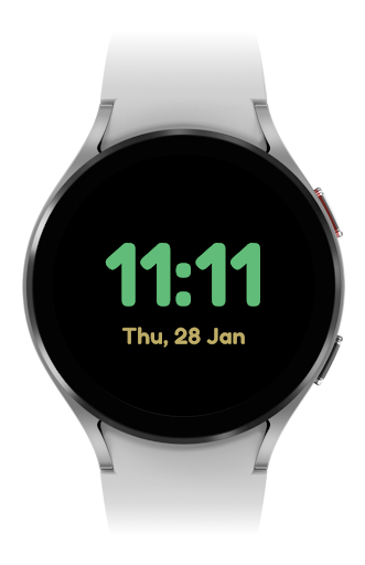 Minimalist Watch Face - RSP Screenshot 4 - AppWisp.com
