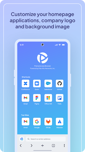 Android application PA Browser screenshort