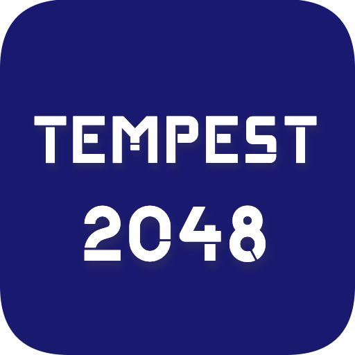 TEMPEST 2048 Game logo