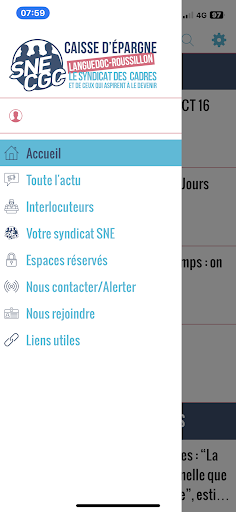 Android application SNE-CGC CELR screenshort
