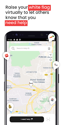 Android application Bantu App screenshort