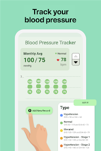 Blood pressure app: BP Logger 2