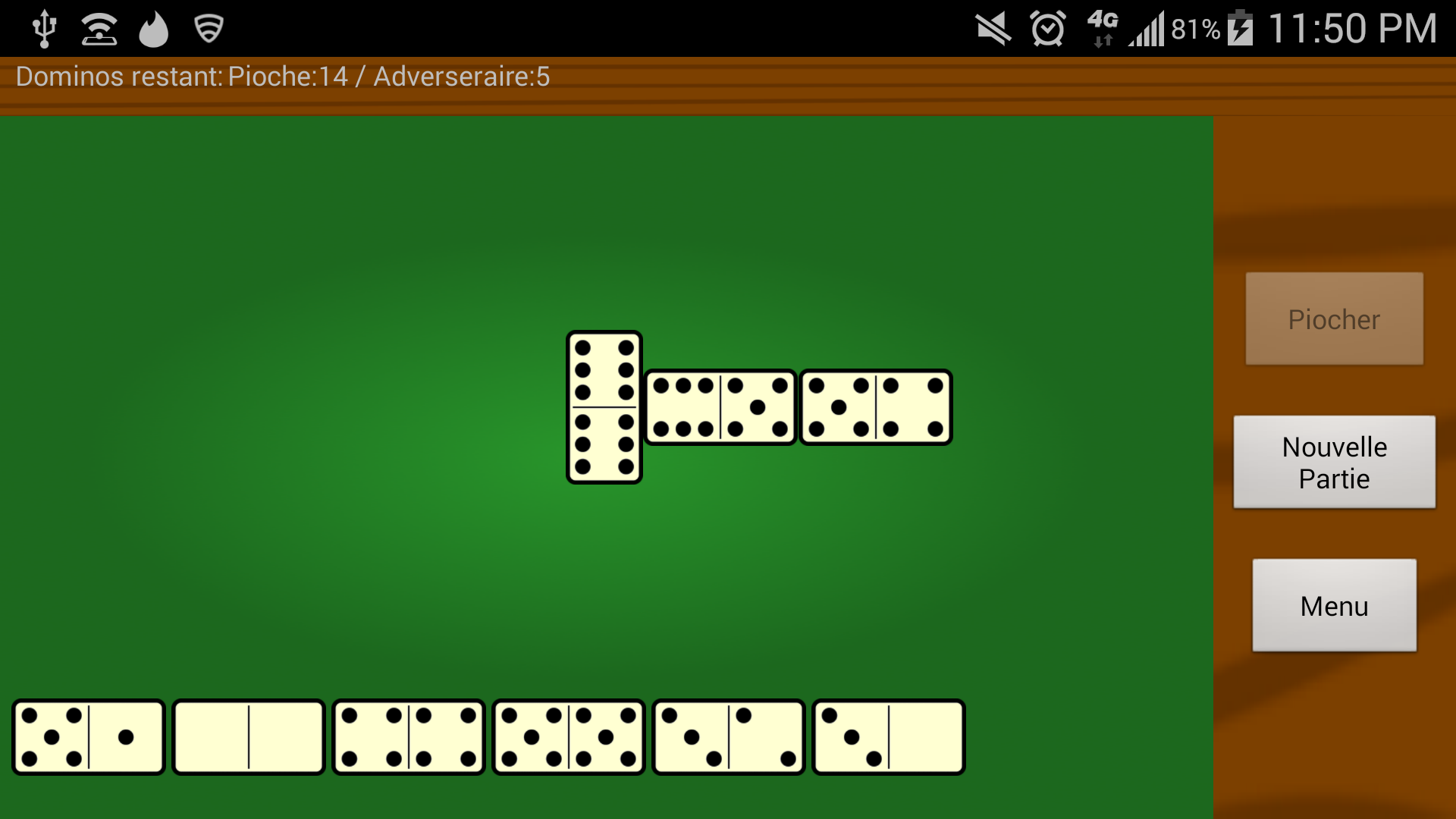 Android application Dominoes Game screenshort