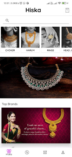 Android application Hiska screenshort