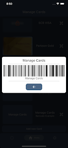 Manage Cards