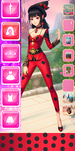 Spotted Superheroine Outfits Screen 3