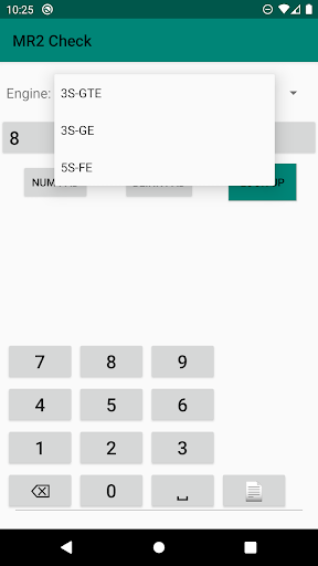 MR2 Check Screen 2
