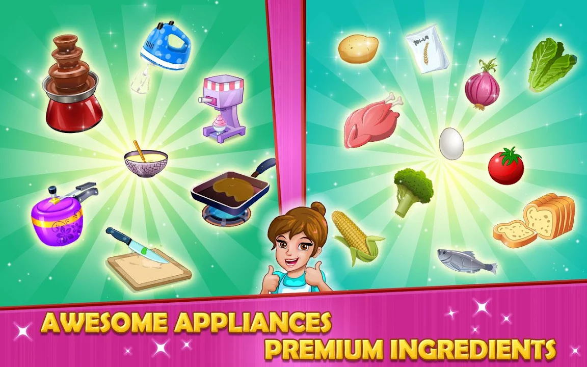 Download Kitchen Story: Cooking Game (MOD Unlimited Money)