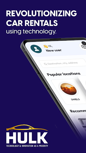 Android application Hulk Rent screenshort