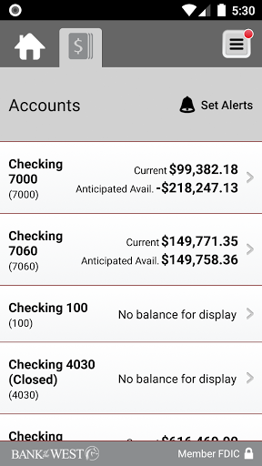 Bank of the West BIZ Mobile Screenshot 4 - AppWisp.com