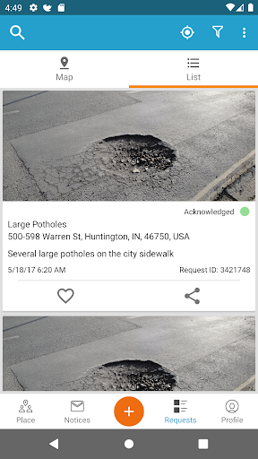 Screenshot of Huntington Connect