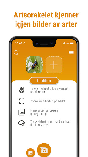 Android application Artsorakel screenshort