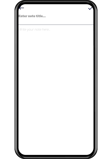 NotePad App Screen 3
