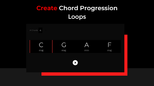 Screenshot of Chords Looper by Backtrackit