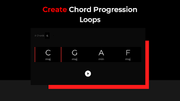 screenshot of Chords Looper by Backtrackit