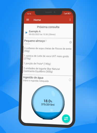 Android application Softdiet - App para pacientes screenshort