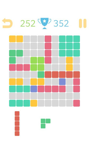 Android application block puzzle mania screenshort