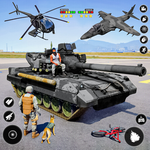 Army Transport Vehicles Games logo