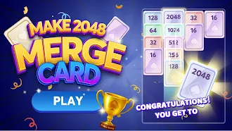 Game screenshot Merge Card : Make 2048 mod apk