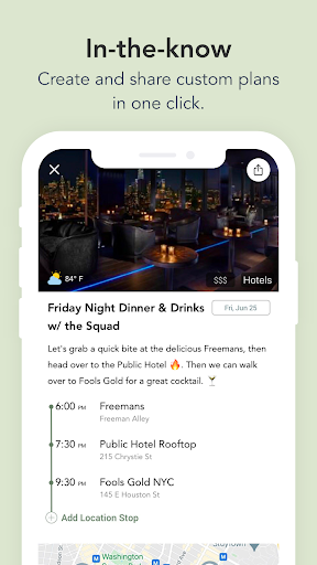 Leaf - Make Group Plans Screen 2