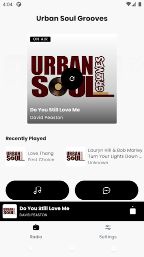Android application Urban Soul Grooves Live! screenshort