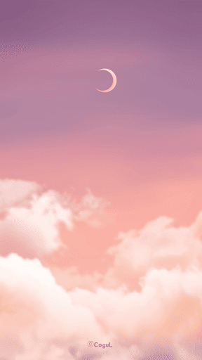 Android application 카카오톡 테마 - 하늘_따뜻한 저녁길 screenshort