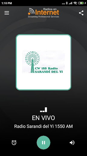 Android application Radio Sarandi del Yi 1550 AM screenshort