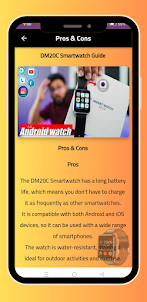 DM20C Smartwatch Guide